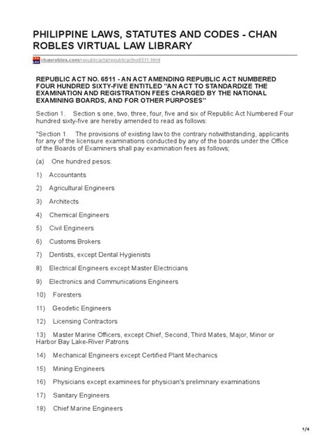 PHILIPPINE LAWS, STATUTES AND CODES .